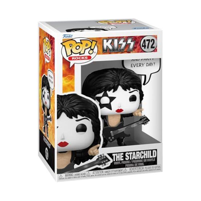 Figurine - Funko Pop! - The Starchild - Kiss - Vinyle de Haute Qualité - Cadeau Idéal