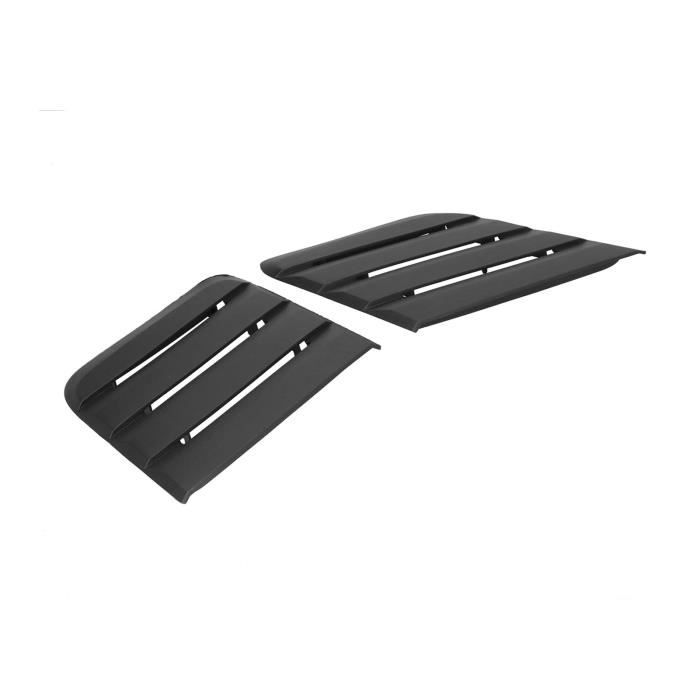 Prise D'Air Capot Voiture Akozon - Style Focus RS MK2 - 2 Pièces En Fibre De Carbone - Universel