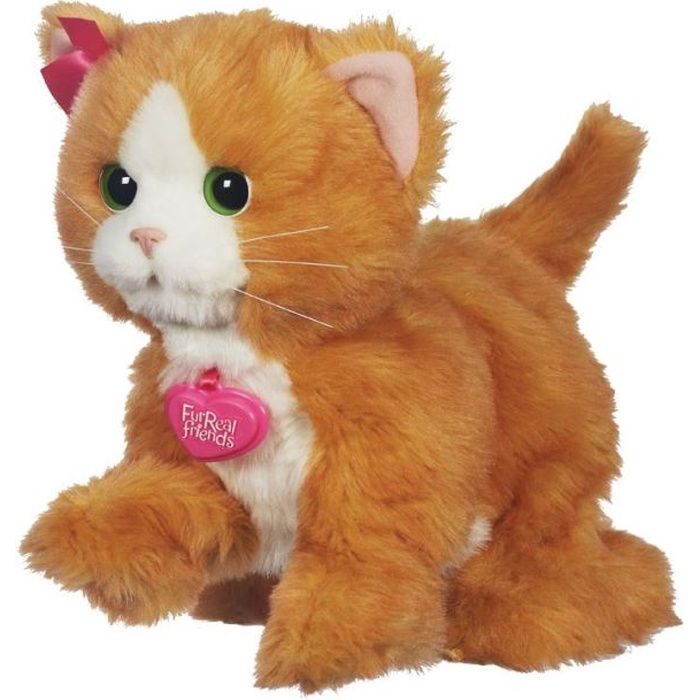 peluche chat interactif