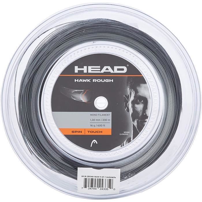 Corde De Tennis HEAD Velocity MLT - 12m, Calibre 1.25mm - Multifilament Puissance