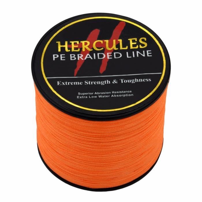 LPATTERN Ligne Tressée Dyneema 1000 M – 4 Brins En 100% PE, Ultra-résistante, Sans Mémoire Et Super Fluide, Idéale Pour La Pêche En Mer Et En Bateau