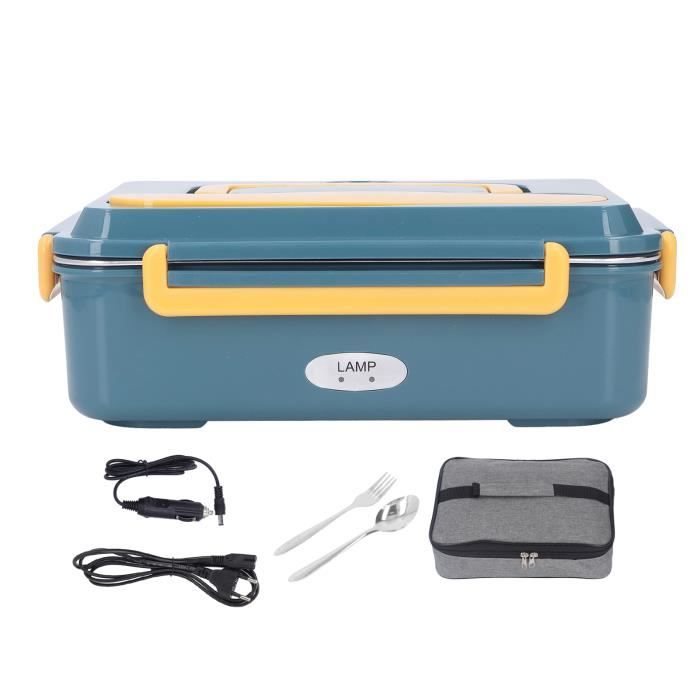 Boîte à Lunch Chauffante Sans Fil - 1L Rechargeable USB - Repas Chaud Partout - Pratique
