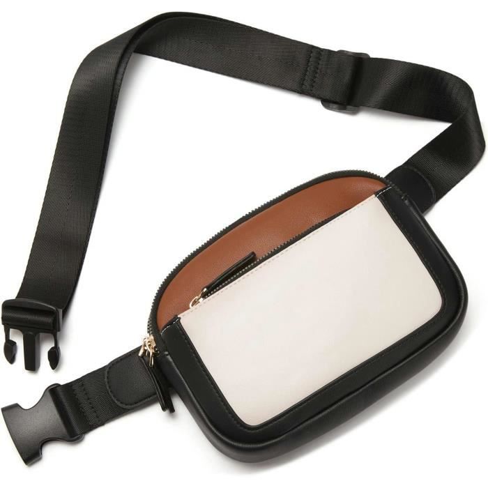 Sac Banane Unisexe Réglable – 100% Hardcore Gabber, Noir, Look Streetwear