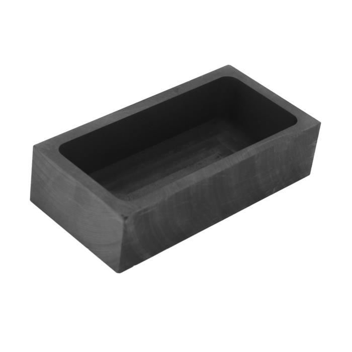 Tubayia Moule graphite en forme de lingot pour fondre de l'or et de l'argent (carte Tubayia Moule graphite en forme de lingot pour fondre de l'or et de l'argent (carte