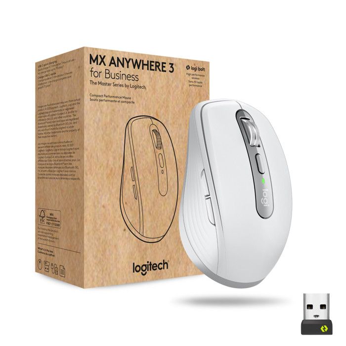 Logitech 910 006216 Bureau Droitier Bluetooth Laser 4000 DPI Neuf