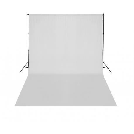 vidaXL Fond Blanc pour Studio Photo 3x3m Coton Toile Studio Photographie Vid/éo