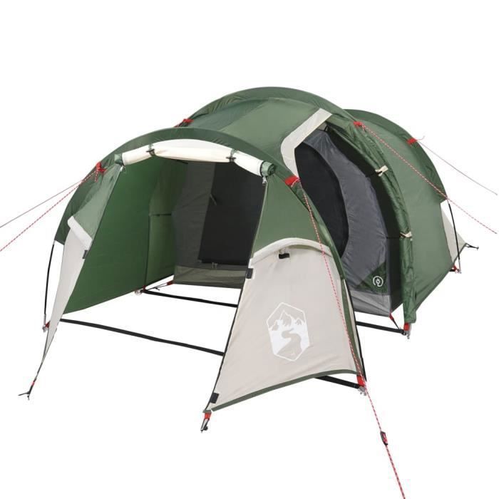 Tente de camping - MOTHINESSTO - Vert - Polyester - 2 personnes - 360x130x105 cm
