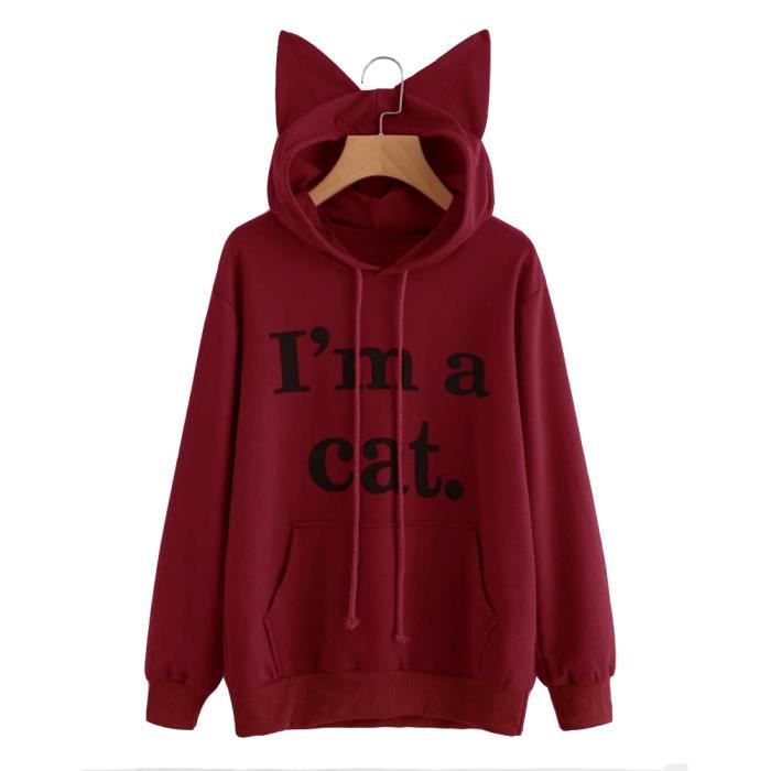 sweat shirt femme impression