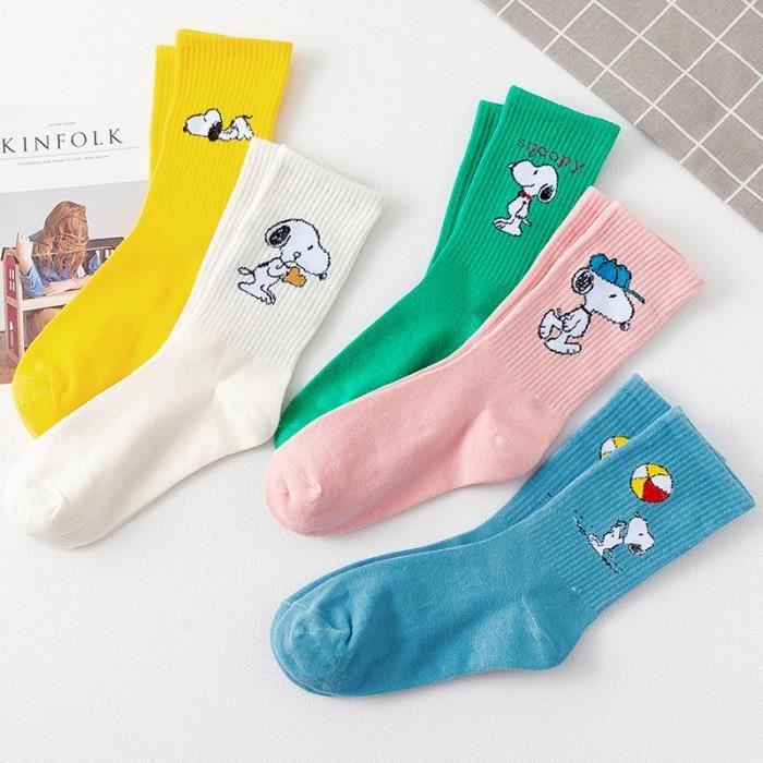 chaussettes snoopy