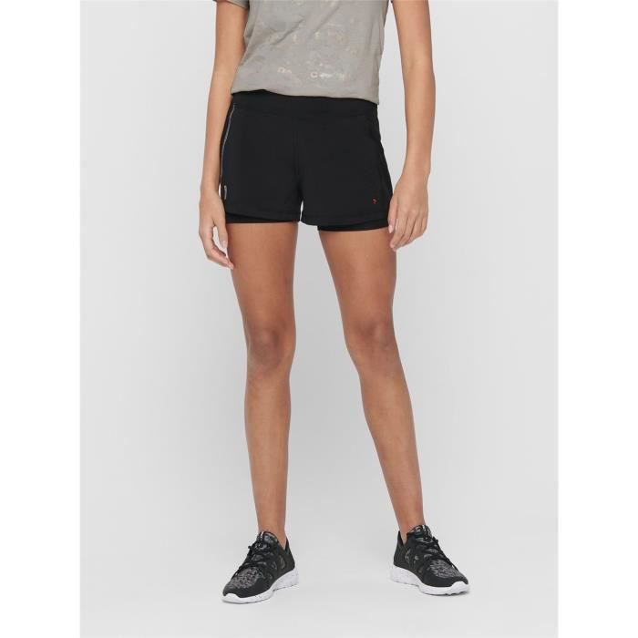 Shorts de Running - ONLY PLAY - 15189263 - Femme - Noir - Respirant Shorts de Running - ONLY PLAY - 15189263 - Femme - Noir - Respirant
