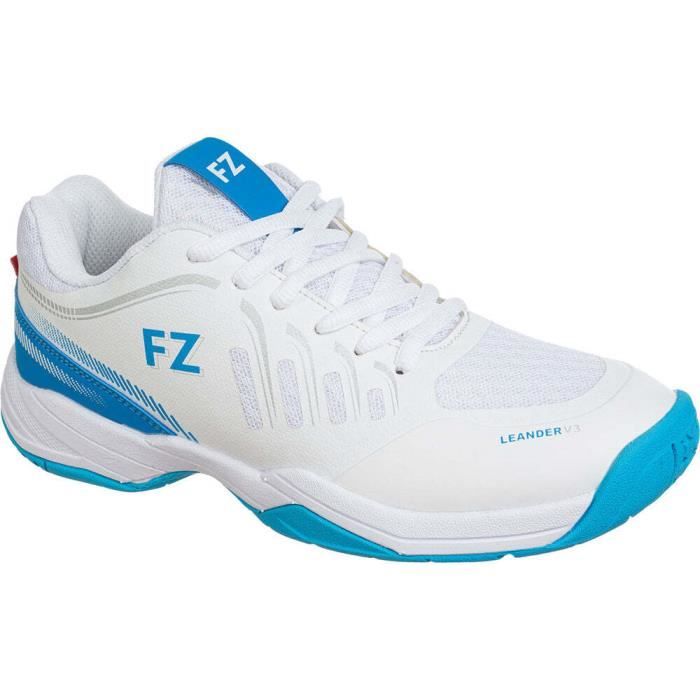 Chaussures de badminton indoor femme FZ Forza Leander V3 - blanc - 39 5