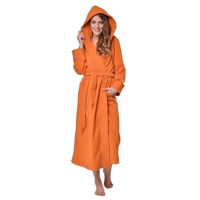 HOMELEVEL - Robe De Chambre Longue Polaire Sherpa Pour Enfant Fille Et Garçon