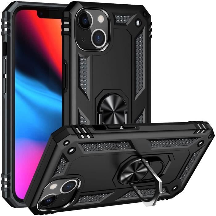 Coque Noir pour iPhone 13 (6,1\