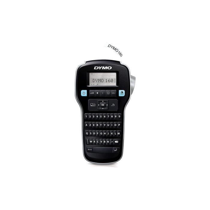 DYMO LabelManager 160, Etiqueteuse portable avec touche d'accès rapides clavier AZERTY (FR/BE)