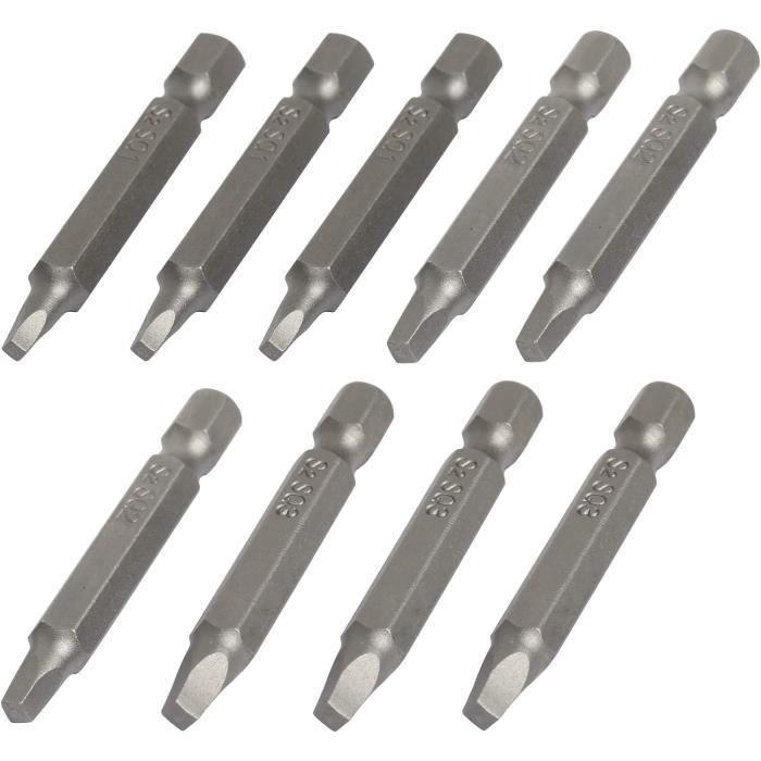 Embout De Tournevis à Chocs PH1 50mm Magnétique - Acier S2, Hex 1/4, Pour Visseuse/percussion - Marque KELSON