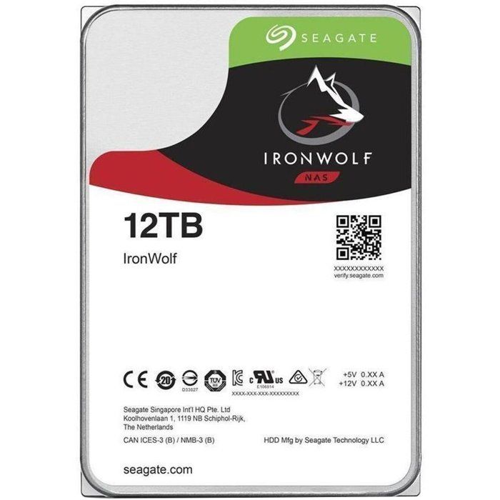SEAGATE - ST12000VN0008 - Disque dur interne - 12 To - 7200 trs/min - 35