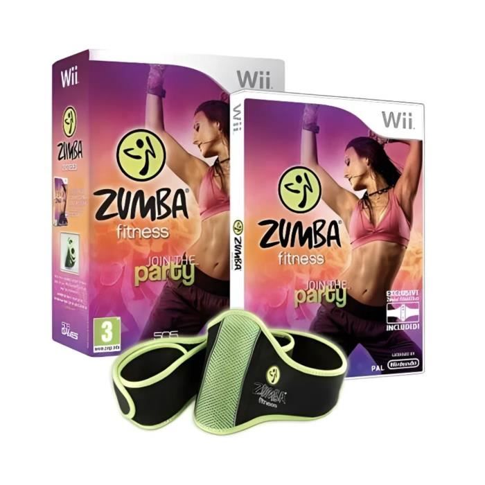 Sebthom Zumba Fitness Join The Party + Ceinture - Jeu Nintendo Wii