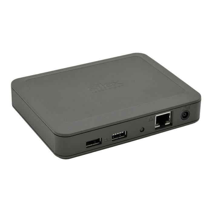 Silex DS-600 - Serveur de périphérique - 2 ports - GigE, USB 2.0, USB 3.0