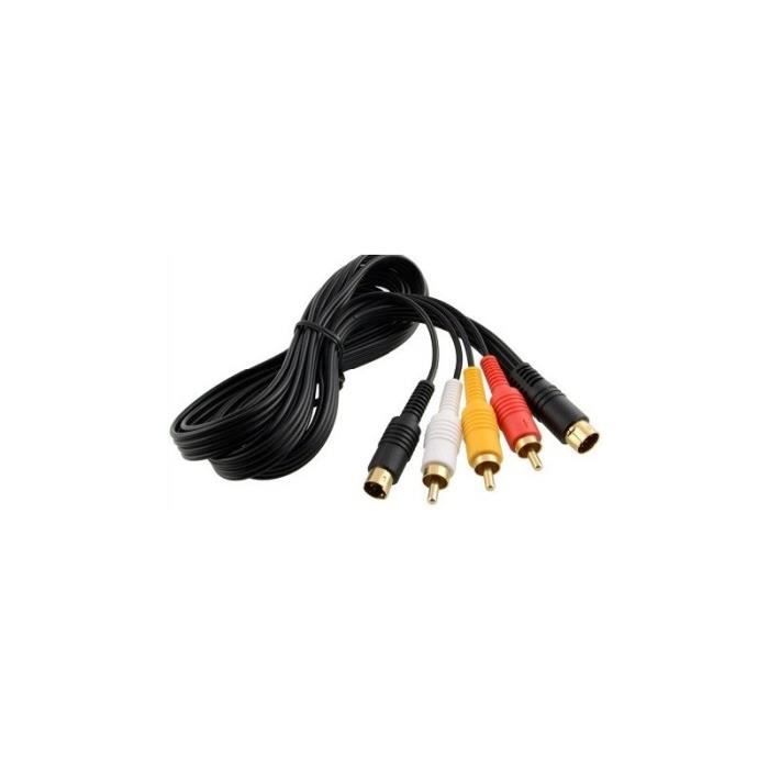 CABLE SVIDEO SEGA SATURN VENDEUR PRO Skyexpert Cdiscount Informatique