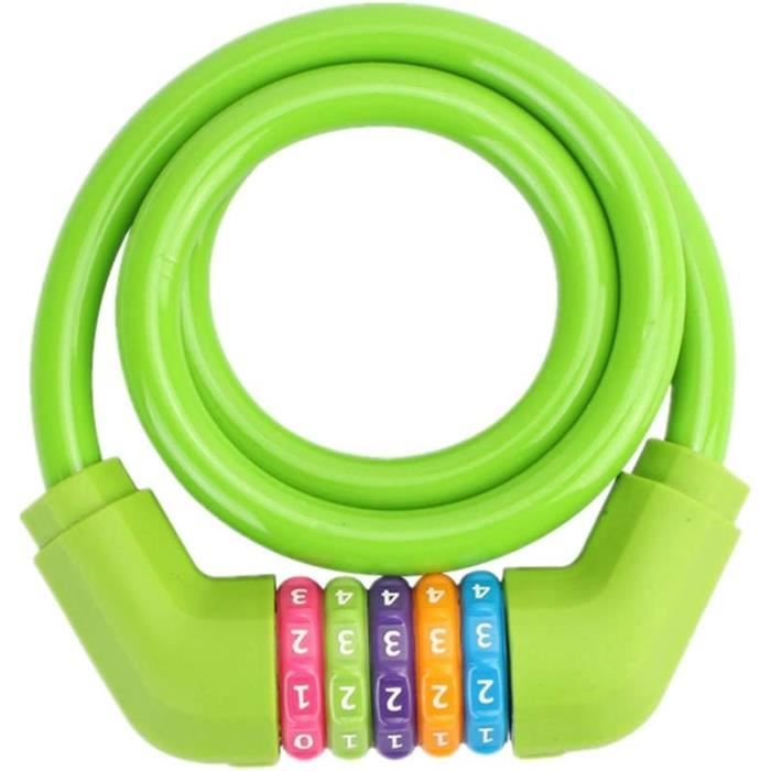 Pwshymi Cadenas Antivol Pour Vélo Antivol En U Pour Vélo Avec Câble En - Foto 10