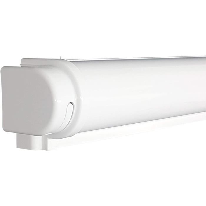 Store Occultant Victoria M. Tenebra - 45x220 Cm - Blanc Crème - Sans Perçage Ou Avec