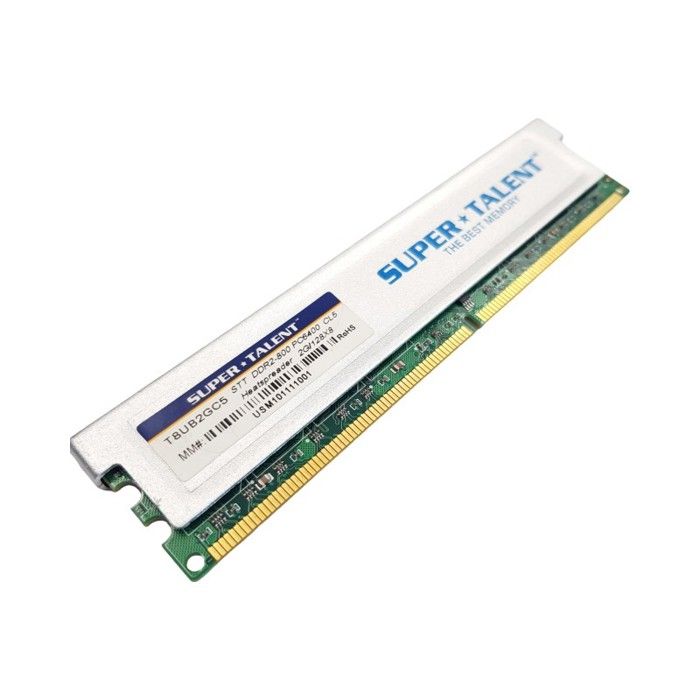 Barrette Mémoire 512Mo RAM DDR2 Kingston KVR667D2N5/512 DIMM PC2-5300U
