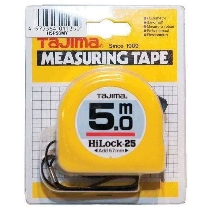 Mesure à blocage - 5 m x 25 mm