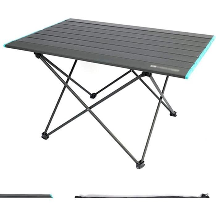 table de camping pique-nique table pliable aluminium tres pratique