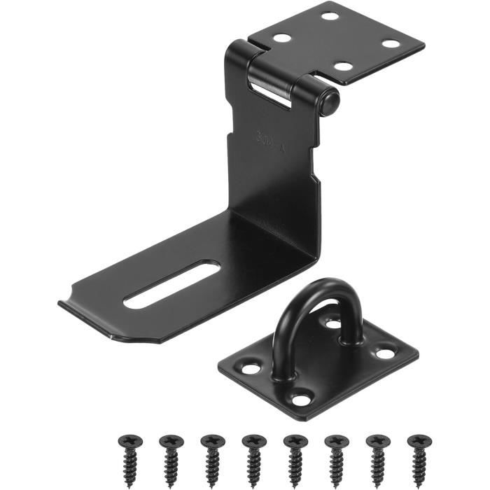 YOSOO Moraillon De Porte 2 Pièces Cadenas Moraillon Acier Inoxydable