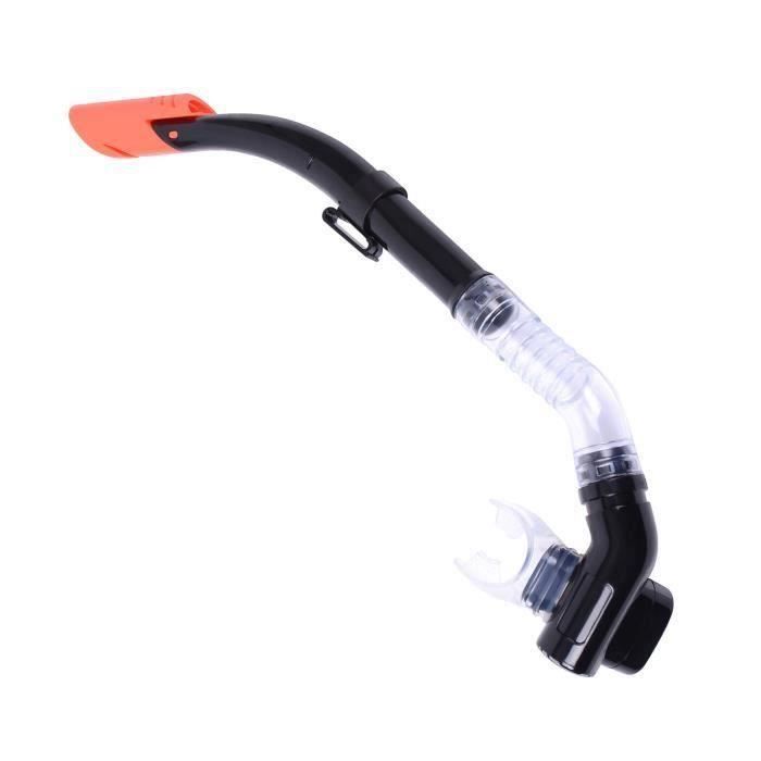 HuiYing-Snorkel Snorkeling Semi Dry Snorkel Équipement de plongée sous-marine Natation Respirant