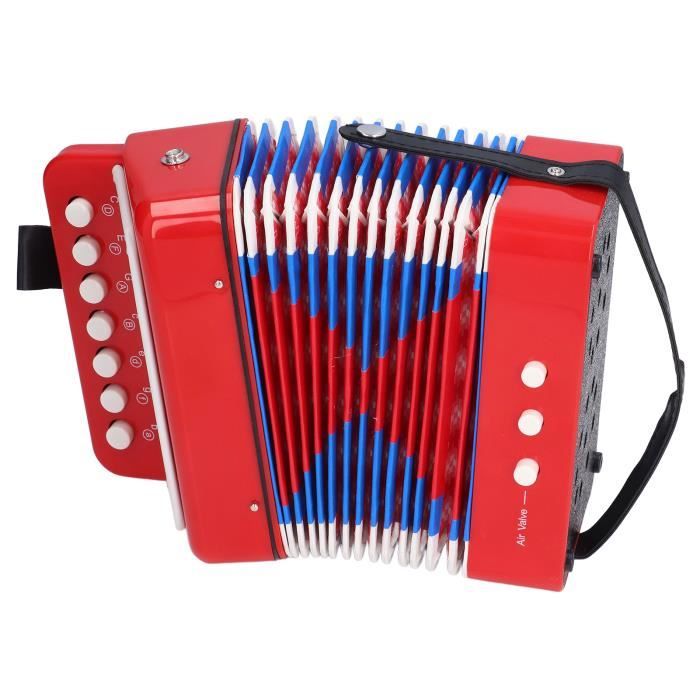 Reig – Accordéon En Jouet – Instrument De Musique Miniature – Dès 3 Mois – éveil Musical Et Motricité