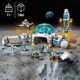 LEGO 60350 City La Base De Recherche Lunaire, Jouet Espace, avec Drone, Rover, Buggy et Astronautes, Garçons et Filles Dès 7 Ans-1