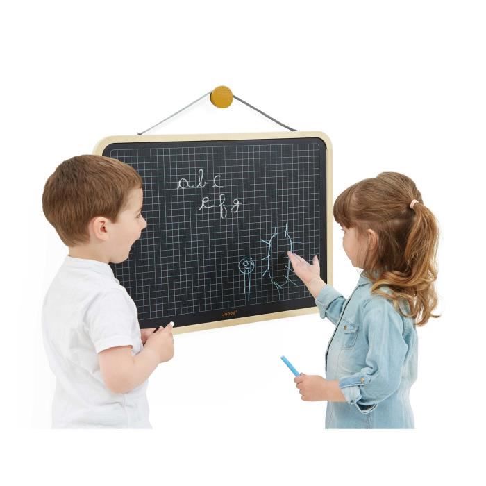 Tableau noir 12 craie eponge jouet enfant 29x21 cm ardoise dessin GUIZMAX -  Cdiscount Jeux - Jouets
