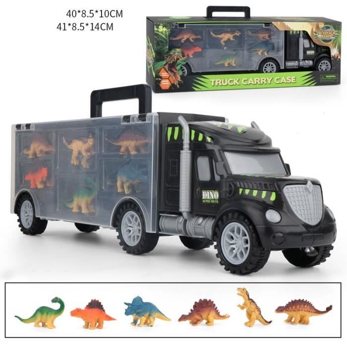 Jouet de voiture Dinosaures Transport Porte-voiture Camion Jouet