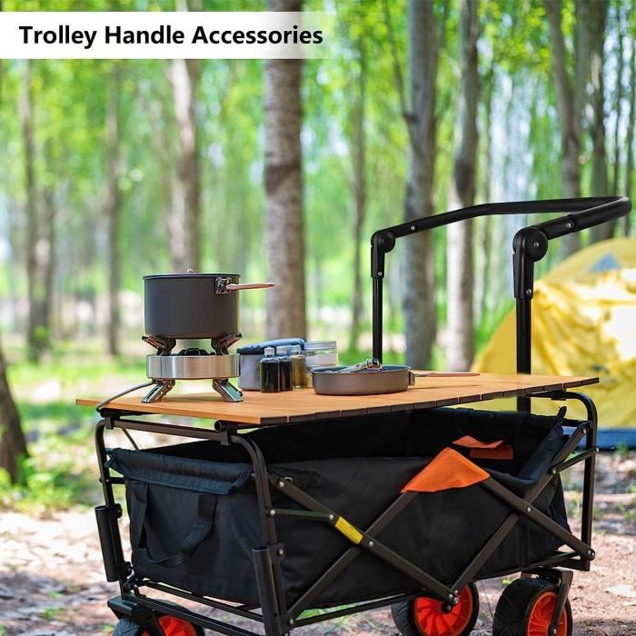 RELAXDAYS 10027691_47 CHARIOT De Courses Pliable Poignée Roulettes En