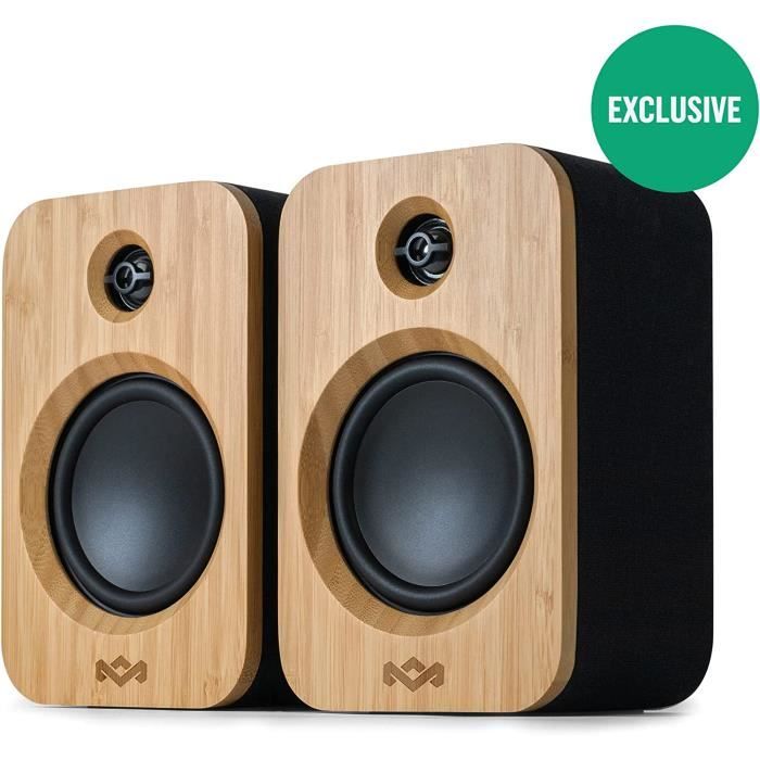 House of Marley Enceinte bluetooth Get Together Duo, Enceintes  bibliotheques stereo, Haut-parleurs sans fil haute definition, - Cdiscount  TV Son Photo