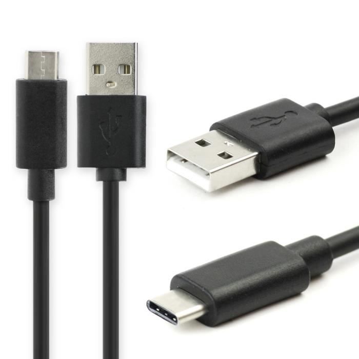 subtel® Chargeur Tablette Câble USB USB C Type C 5V 3A 1m Compatible avec  Teclast M40, P20HD, P80, T30, M16, M30, M30 Pro, T20, M89, Adaptateur