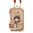 Anekke Peace & Love 3-In-1 RFID Wallet Bag Camel [262023] -  sac à épaule bandoulière sacoche-2