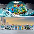 LEGO 60350 City La Base De Recherche Lunaire, Jouet Espace, avec Drone, Rover, Buggy et Astronautes, Garçons et Filles Dès 7 Ans-2