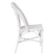 Chaise - ROTIN-DESIGN - Selva - Blanc - Ultra légère et confortable - Style contemporain - Matière Osier/Rotin-2