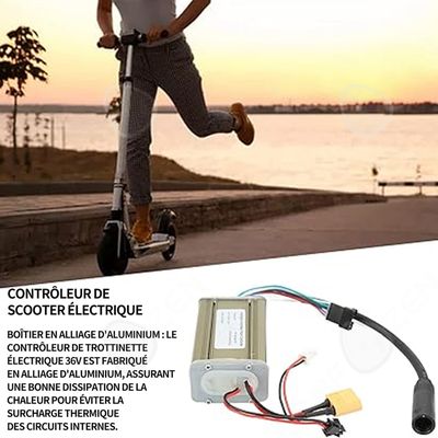 Kit Contrôleur Scooter Électrique 36V 350W Beausoleil | Écran LCD Et Accélérateur | Pour Scooter Pliable