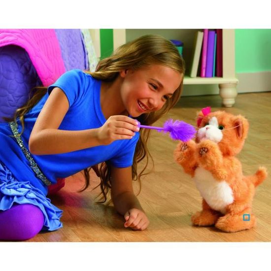 FurReal Friends Peluche interactive Daisy Mon Chat Joueur Cdiscount Jeux Jouets
