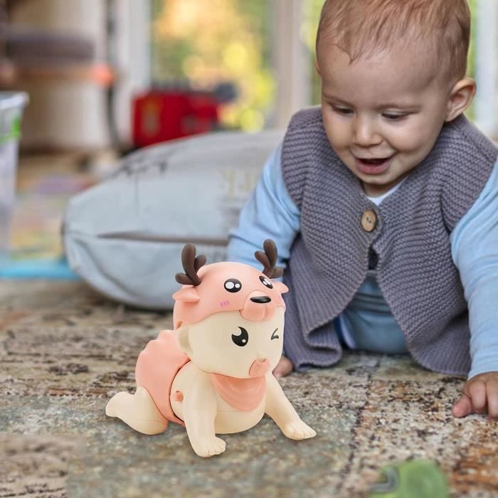 B. Toys - Mini Woofer - Guitare Chien Lumineuse Et Sonore - 15 Mélodies - Dès 6 Mois - Jouet Musical éducatif