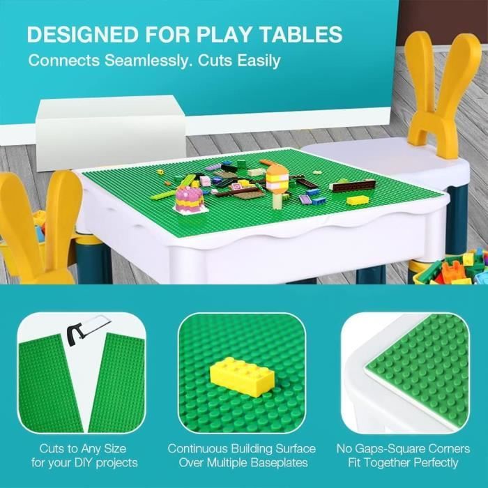 Lego - Construction - Plaque de Base Verte (25 x 25 cm)