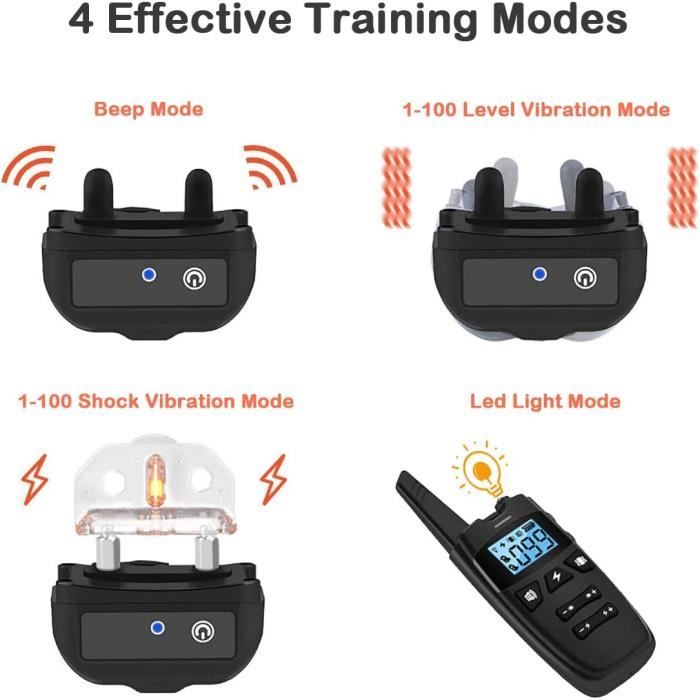 Collier De Dressage Pour Chiens, Collier Electrique Pour Chien ...
