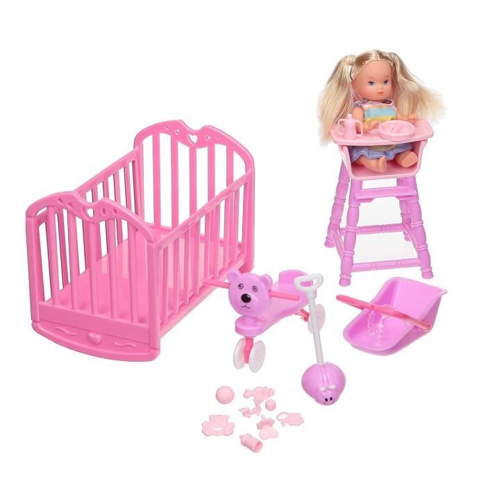 Barbie avec bebe hotsell et poussette
