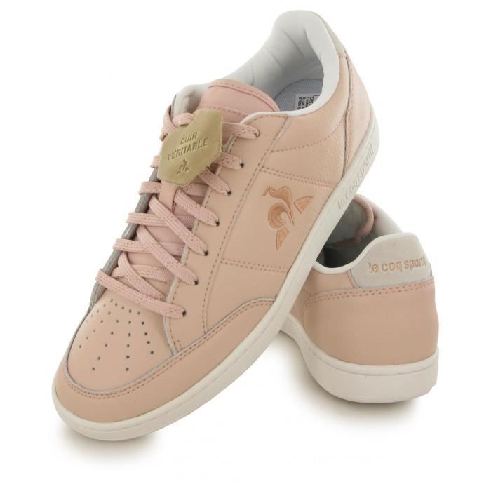 Le coq sportif basket femme rose store