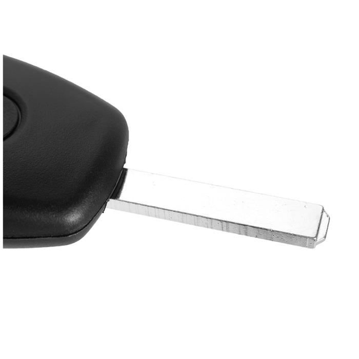 Coque De Clé Voiture 3 Boutons Avec Lame - Compatible Renault Clio, Twingo, Opel Vivaro, Etc. - Transfert De Composants Facile - Sans électronique - 7