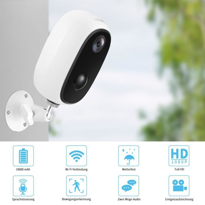 Zeetopin 1080p outlet wifi security camera