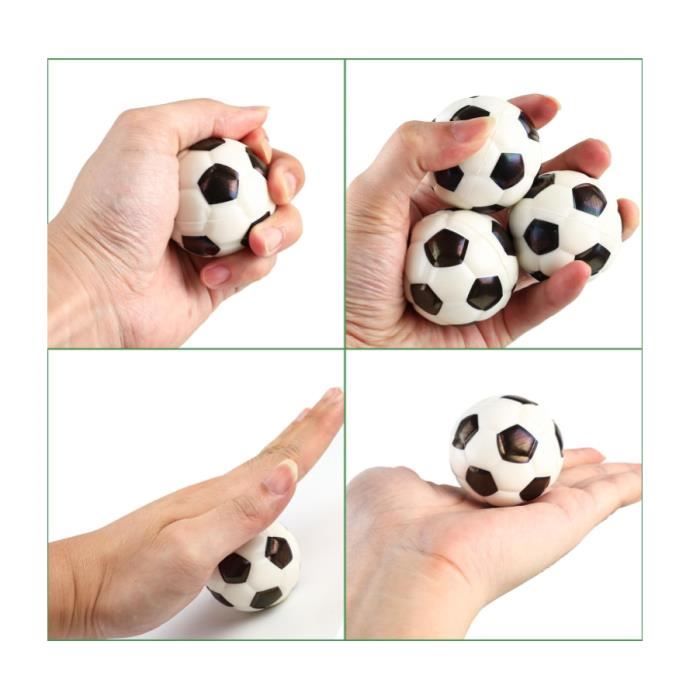 Mini ballon de football de 6 pouces pour les enfants en bas âge, ballon en  mousse de taille 2, petit ballon de football